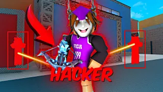 Using HACKS To BEAT PLAYERS in MM2.. 😂 (Murder Mystery 2) *Funny Moments*