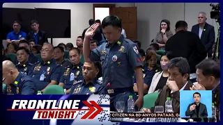 Pulis na umano'y hitman ni Rep. Teves, humarap sa Senado | Frontline Tonight