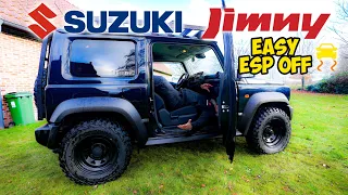 SUZUKI JIMNY : ANNOYING TRACTION CONTROL FIX! 4x4 OFFROAD Suzuki Jimny