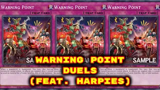 Yugioh - Warning Point Duels (Feat. Harpies) (Deck Download in Description)