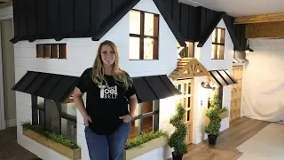 Modern Farmhouse Tinyhouse Basement Playhouse Toy Room Tour