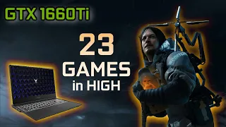 23 Games Tested in High | GTX 1660 Ti & I5 9300h Lenovo Legion Y540 Gaming Laptop