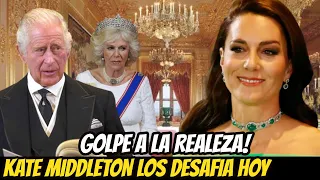 SUCEDIÓ LO INESPERADO! KATE MIDDLETON DESAFÍA a La REALEZA! SE VUELVE Su NUEVA RIVAL HOY!