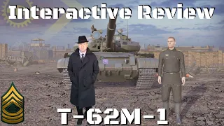 T62M-1 Interactive Tank Review, World of Tanks Console, Cold War Mode.