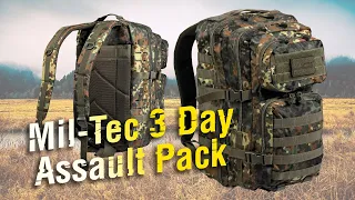 Огляд рюкзака 3day Assault Pack "L" від Mil-Tec. #ТиДиВи