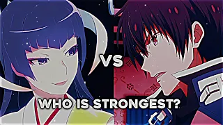 Who is strongest? Featherine VS Anos, Hajun (full scale comparison)