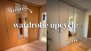 Wardrobe Upcycle | Transforming Our Built In Wardrobes