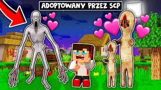 STRASZNE POTWORY SCP ADOPTUJĄ MNIE W MINECRAFT?! GPLAY & LAKI