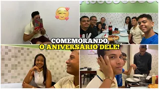 ANIVERSÁRIO DO MEU NAMORADO | COMEMORAMOS NA PIZZARIA! 🥰