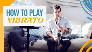 How To Play Vibrato on Saxophone | SaxTuition Beginner Series