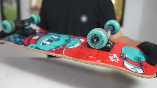 Turning a TOY SKATEBOARD (Decathlon & Walmart) into a Professional Skateboard