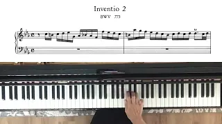 Demonstration - Bach Invention in C minor, BWV 773