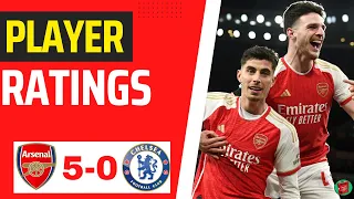 KING KAI HUMBLES COLE PALMER FC!! Arsenal 5-0 Chelsea Player Ratings