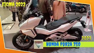 2023 Honda Forza 750 Walkaround EICMA 2022 Fiera Milano Rho