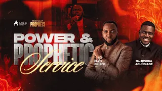 POWER AND PROPHETC SERVICE | ElVIS OKHIFO x Dr JOSHUA AGUNBIADE | BURNING HEARTS MINISTRIES