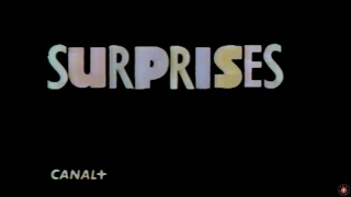 CANAL+ Jingle "SURPRISES" v2  (1986/août 1992)