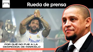 Roberto Carlos: "No fui a la despedida de Marcelo porque iba a llorar"