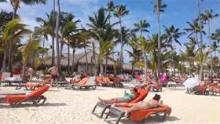 Пляж отеля Occidental Punta Cana  Доминикана ноябрь 2018