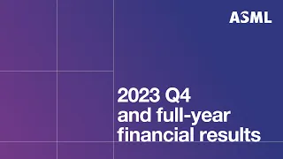 2023 Q4 and full-year financial results | ASML