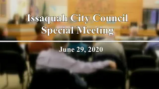 Issaquah City Council Special Meeting
