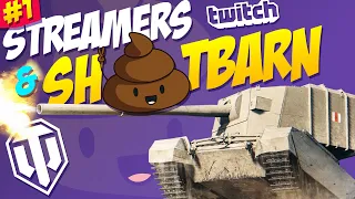 #1 Streamers vs Shitbarn | FV4005 moments | World of Tanks