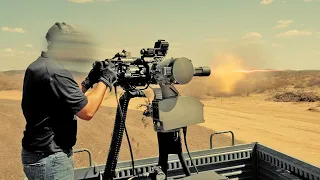 Dillon Aero M134D Minigun on the Flex Force ASP