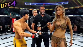 Bruce Lee vs. Amazon Queen - EA Sports UFC 4