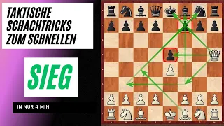 Schach Tricks // Wie man eine Schachpartie schnell gewinnen kann