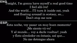 Don’t Stop Me Now (Queen) — Lyrics/Letra en Español e Inglés