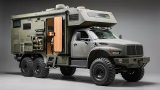 The Ultimate Truck Campers (RVs)  for Off Grid Living.