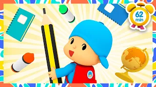 Let's Go Back to School! | Pocoyo in English - Official Channel | Pocoyo Goes to School | Kids Learn