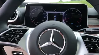 THE 2022 MERCEDES BENZ C300 IS A BABY S CLASS; TOTAL LUXURY!
