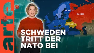 Schweden: Verstärkung für die Nato | Mit offenen Karten - Im Fokus | ARTE