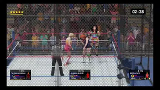 WWE 2k19 - Bertha Faye vs. Fabulous Moolah vs. Alundra Blayze (WWE Women's Title)