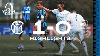 INTER 1-0 RENNES | U19 HIGHLIGHTS | UEFA Youth League Round of 16 ⚫🔵🏆