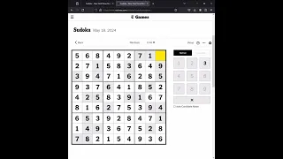 NYT Sudoku Answers Easy Medium Hard 18th May 2024