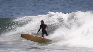 Moon Session: Joel Tudor on a 1964, 9'10" Yater