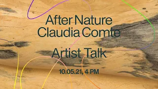 Artist Talk Claudia Comte