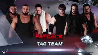 WWE 2K18 The Shield Vs AOP and Samoa Joe