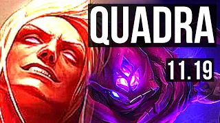 VLADIMIR vs MALZAHAR (MID) | Quadra, 6 solo kills, 900+ games, Godlike | EUW Diamond | v11.19