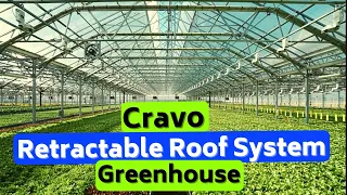 Amazing retractable roof system, Greenhouse Roof System