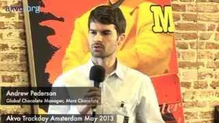 Andrew Pederson of Mars Chocolates, Akvo Track Day Amsterdam