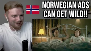 Reaction To Hilarious Norwegian Commercials