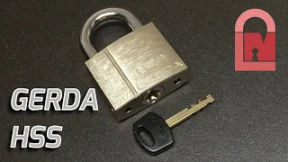 Gerda HSS 531Z Disc Detainer Lock Picked
