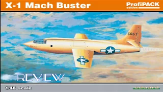 Eduard - X1 Mach Buster - In Box Review