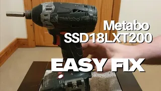 Metabo Impact Driver not working? Try This!!