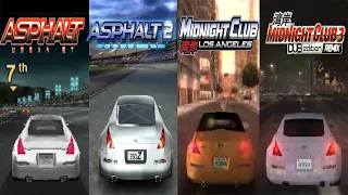 Nissan 350z on Asphalt Urban GT, Asphalt Urban GT 2,  Midnight Club: L.A, Midnight Club 3