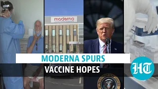 Watch: Trump claims credit after Moderna claims its vaccine is 94.5% effective