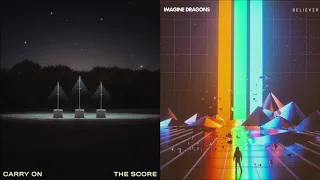 Believer On Fire (mashup) - The Score + Imagine Dragons