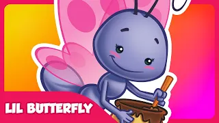 Lil Butterfly - Lottie Dottie Chicken - Kids songs and nursery rhymes in english